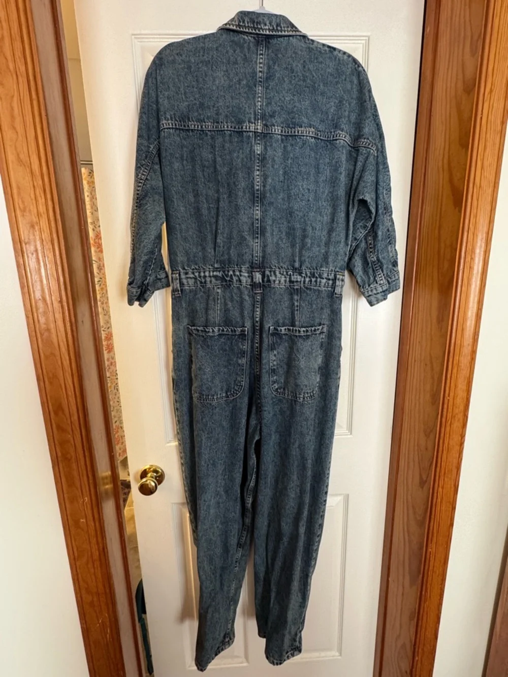 We The Free Sammie Blue Denim Coverall NWOT - Picture 2 of 4